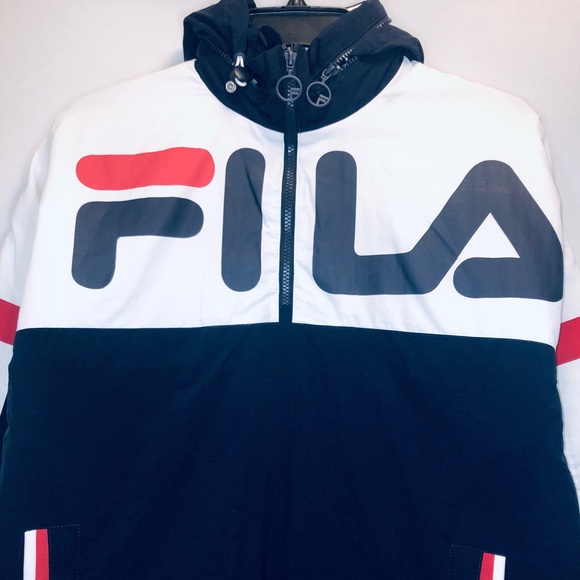 NWT Fila Women’s Brielle Nylon Color Block Jacket - Picture 3 of 5